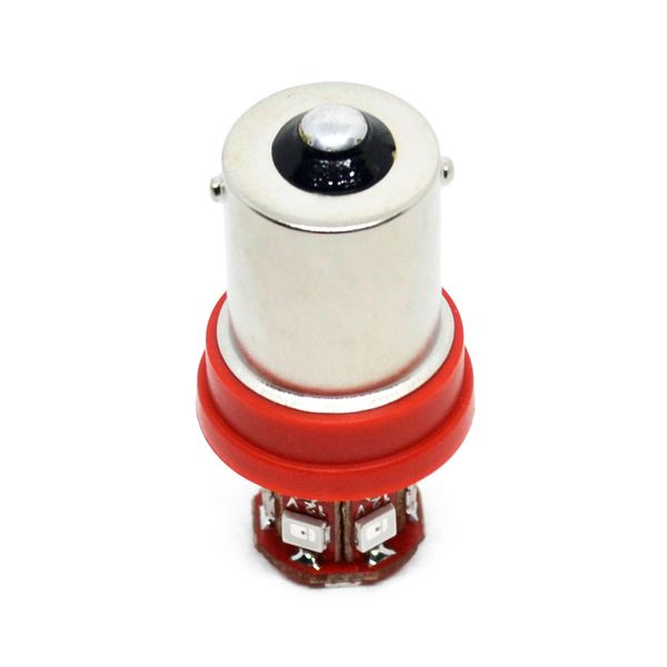 Одноконтактная лампа Futura KY-P21W красная 12V (2шт) 71814 фото