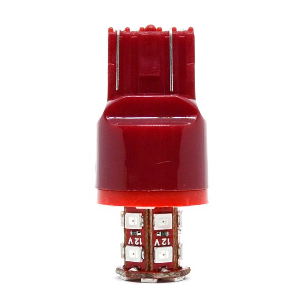Двоконтактна лампа Futura KY-W21/5W червона 12V (2шт) 72914 фото
