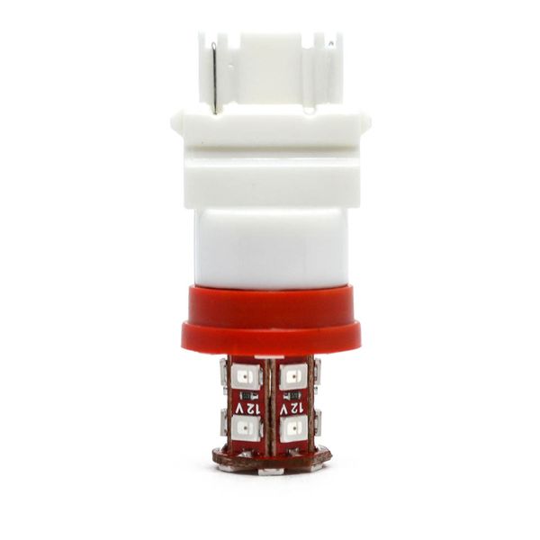 Одноконтактна лампа Futura KY-P27W червона 12V (1шт) 73914 фото