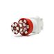 Одноконтактна лампа Futura KY-P27W червона 12V (1шт) 73914 фото 1