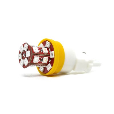 Одноконтактна лампа Futura KY-P27W жовта 12V (1шт) 73915 фото