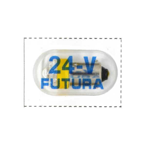 Автолампа Futura PR-Т4 желтая BA9s 24V 20625 фото