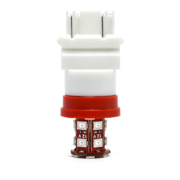 Двоконтактна лампа Futura KY-P27/7W червона 12V (1шт) 74914 фото