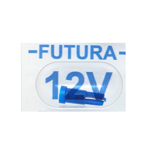 Автолампа Futura Mik-Т5 1,2W синяя 12V 10112 фото
