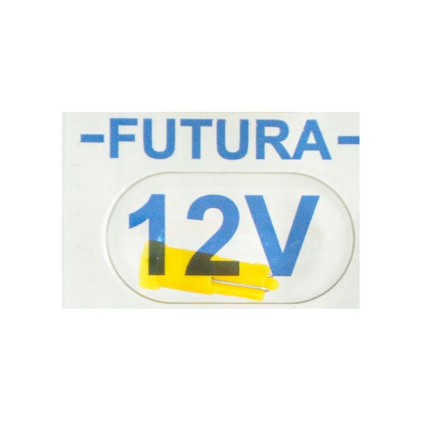 Автолампа Futura Mik-Т5 1,2W желтая 12V 10115 фото