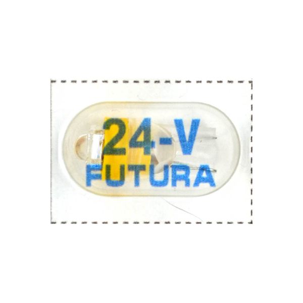 Автолампа Futura PR-Т10 желтая W5W 24V 20525 фото