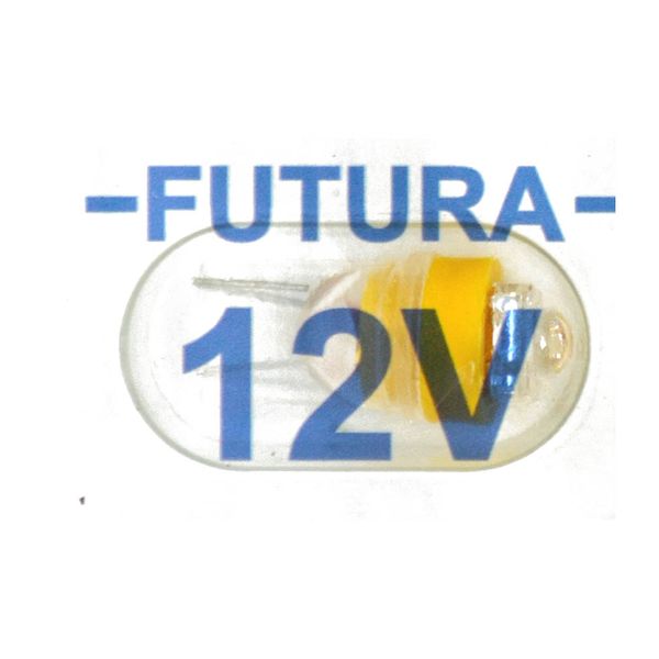 Автолампа Futura PR-Т10 желтая W5W 12V 20515 фото
