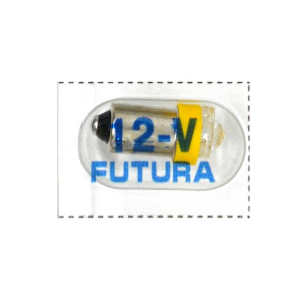 Автолампа Futura PR-Т4 желтая BA9s 12V 20615 фото